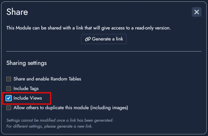 Screenshot of the quick navigation button on the Board